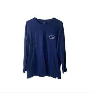 Ivory Ella Large Blue‎ Basketball Long Sleeve Shirt